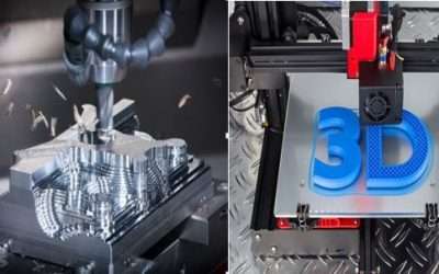 CNC machining vs. 3D printing