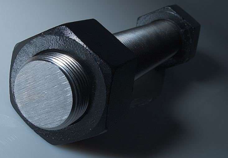 Part with Black-oxide finish