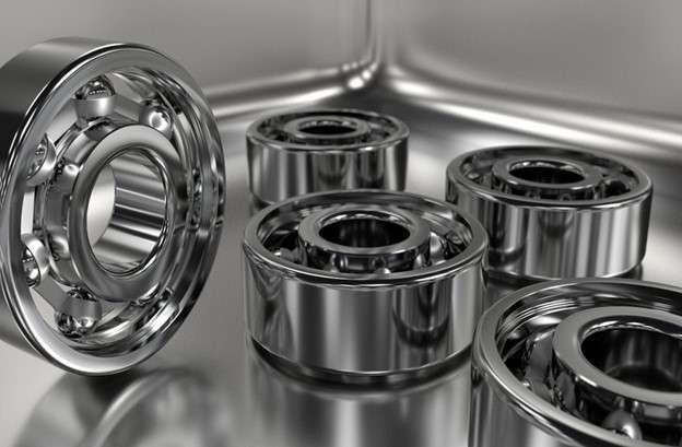 Bearings with electroplating finish