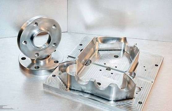 Steel automotive components created with CNC milling