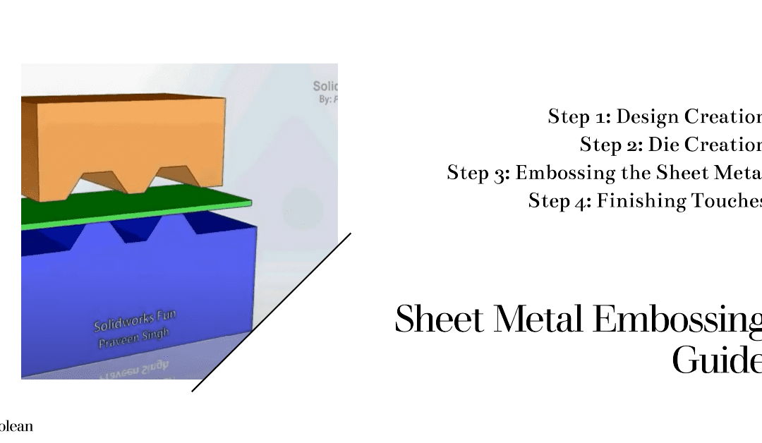 A Comprehensive Guide to the Sheet Metal Embossing Process