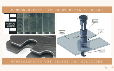 Common Defects in Sheet Metal Nibbling Process