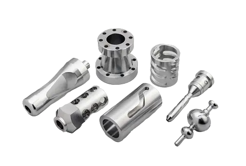 Some parts made of 316 stainless steel
