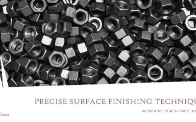 Black-oxides Finishes: A Precise Approach in Surface Finishing