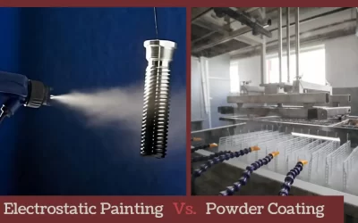 The Differences of Electrostatic Painting vs Powder Coating