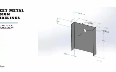 Sheet Metal Design Guidelines: Optimizing for Manufacturability