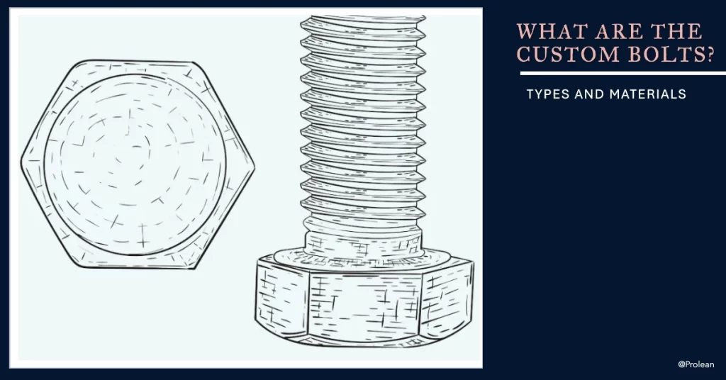 Nut and Bolt diagram with text at the right side