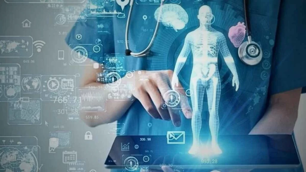 An image showing the process of innovative medical prototyping, with design concepts and models being developed.