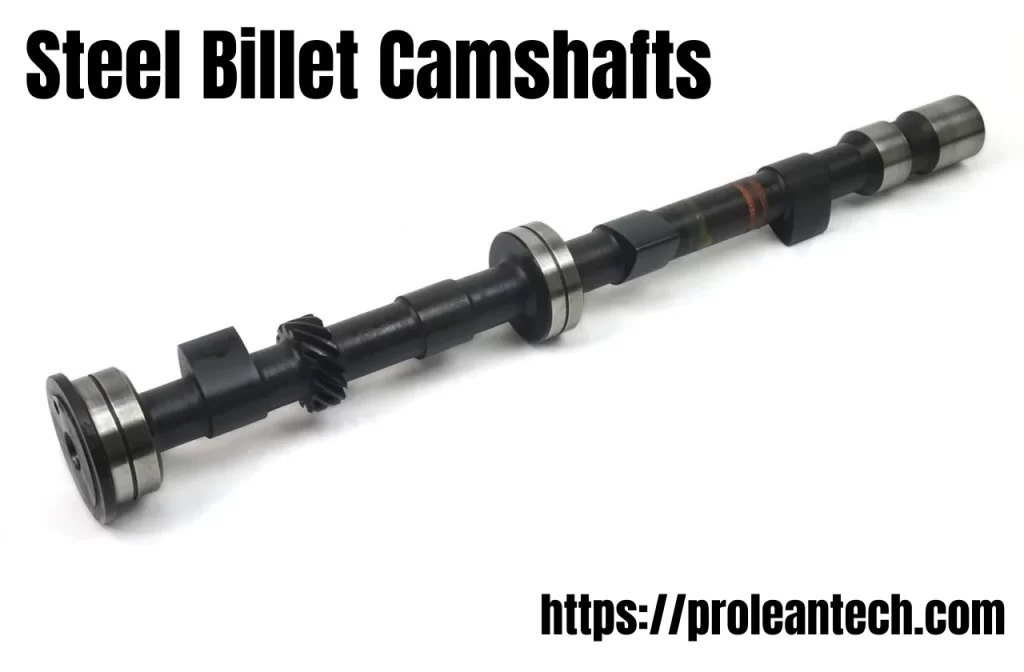 High-quality steel billet camshaft, commonly used for durable and high-performance applications