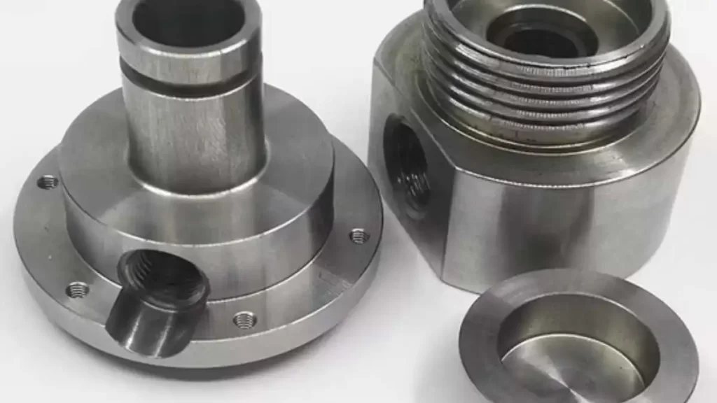 CNC machined precision automotive parts for car suspension systems, components like control arms, and holding components.