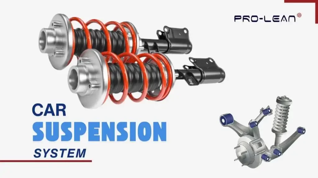 An image showing car suspension system 