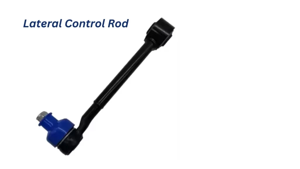 An image of a lateral control rod, displaying its simple, straight design.