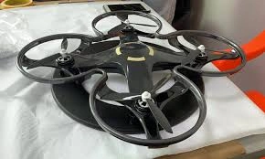 An image of ABS-made 3D printed  quadcopter drone 