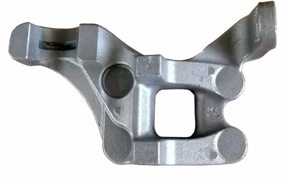 A truck part of carbon steel made with shell casting