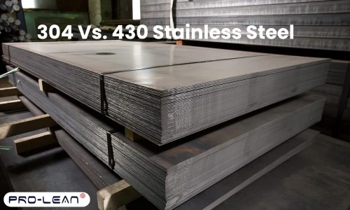 Stainless steel sheets deposited in stacks