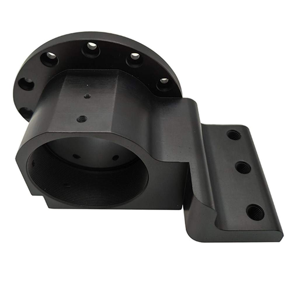 A custom nylon part created with CNC machining, emphasizing the complexity and quality