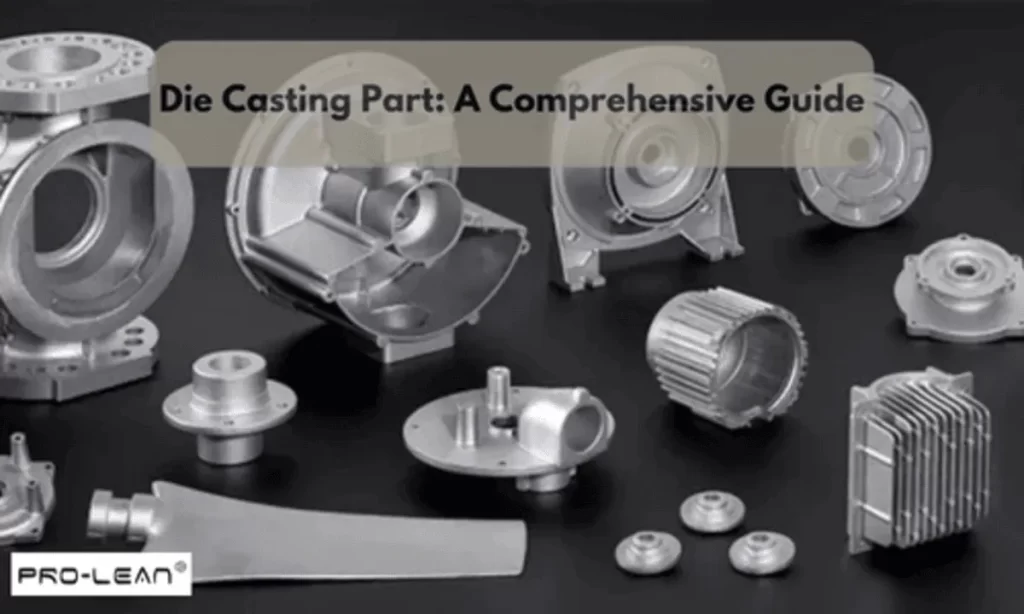 Assortment of die-cast metal parts shows various shapes and sizes.