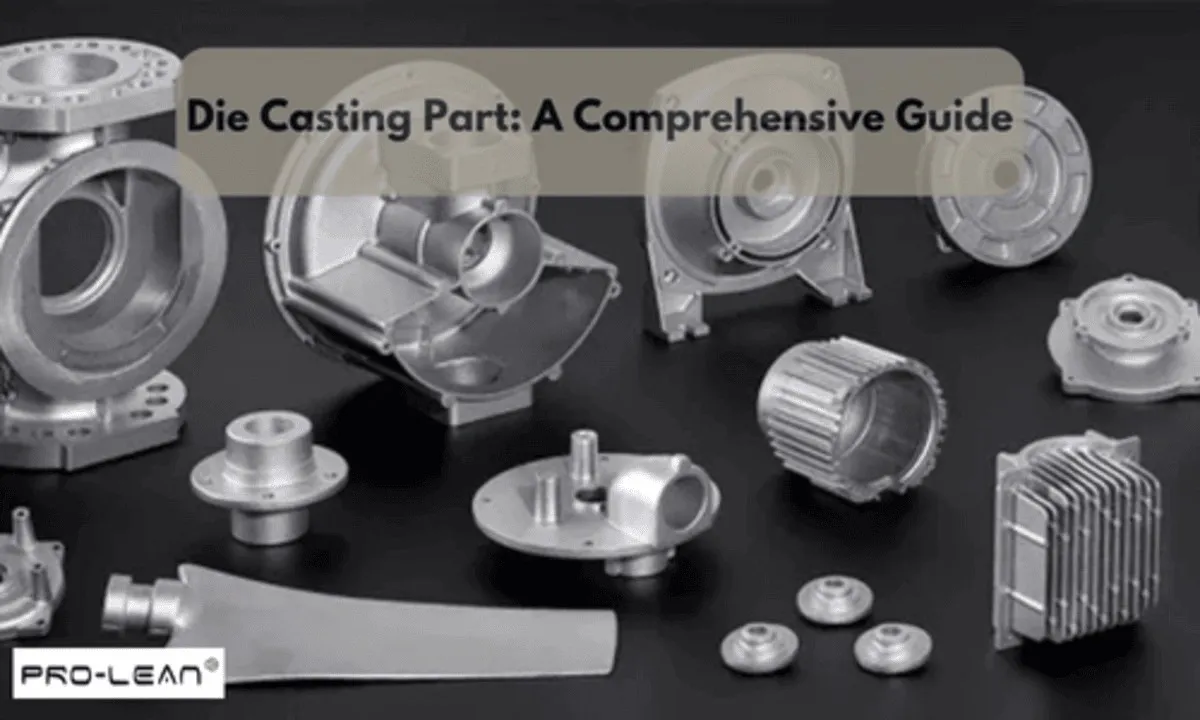 Assortment of die-cast metal parts shows various shapes and sizes.
