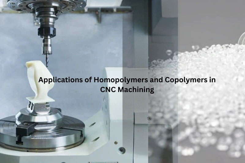 CNC machine working on a white polymer part with plastic pellets.