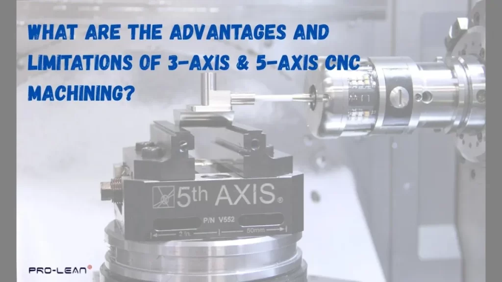 Close-up of a 5th Axis CNC setup.