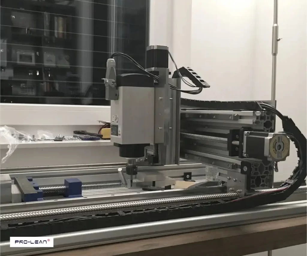 Compact 3-axis CNC machine for simpler machining.