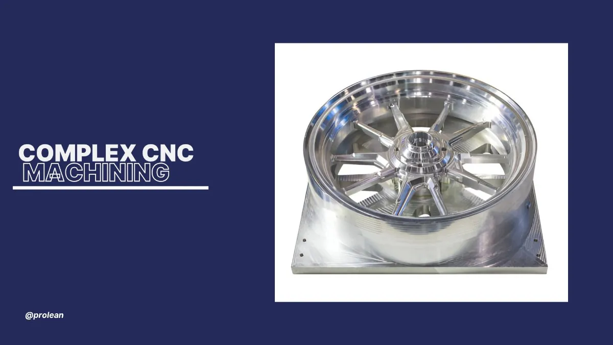 A feature image showing stylized automotive artwork with the words "Complex CNC Machining" overlaid on the right side.