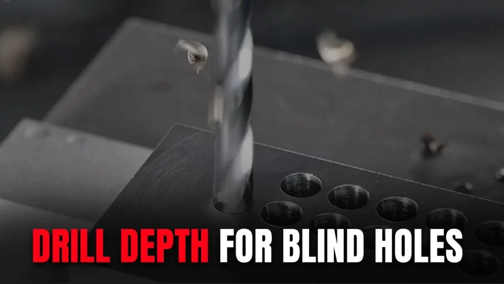 A close-up of a drill bit creating a hole in a dark, perforated metal sheet.
