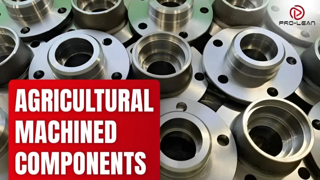 Close-up of various machined metal components.