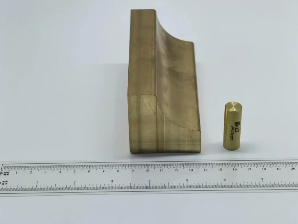 A CNC Machined Copper Part Made By Prolean