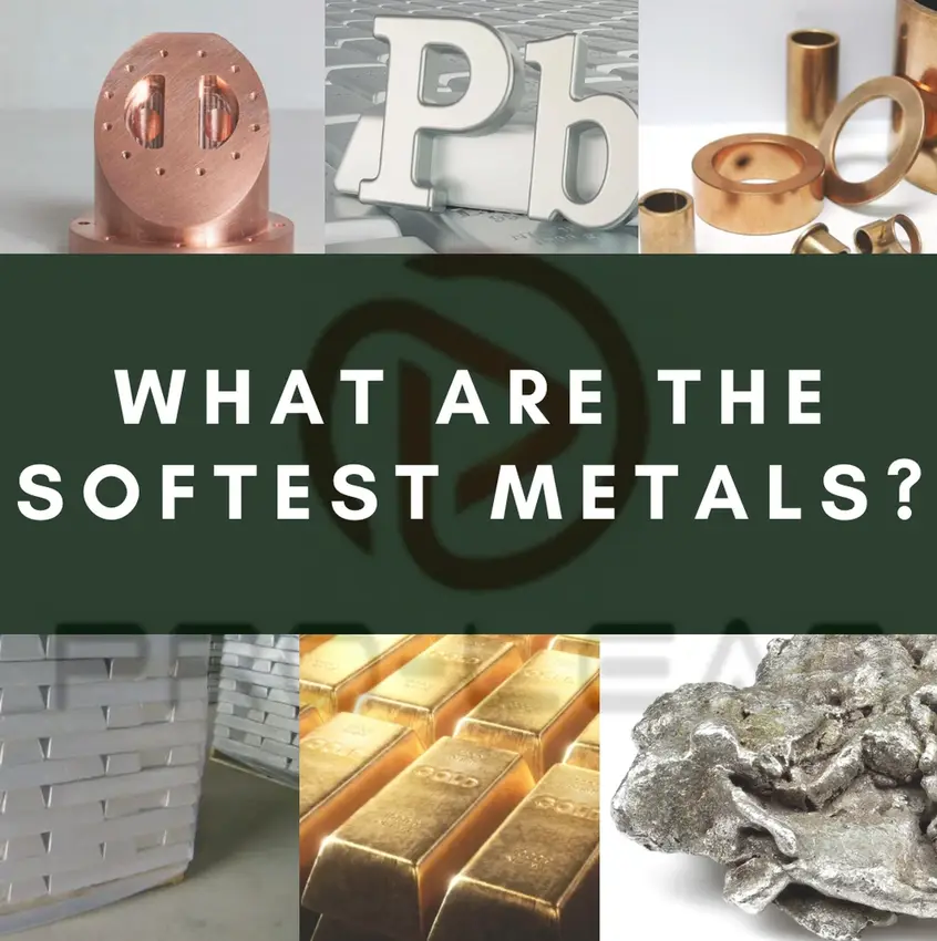 Collage of soft metals with the title 