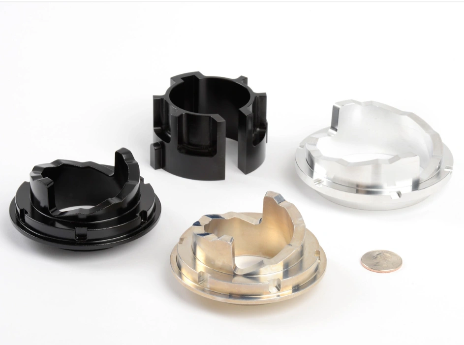 Precision-machined automotive suspension components produced using a Vertical Machining Center (VMC)