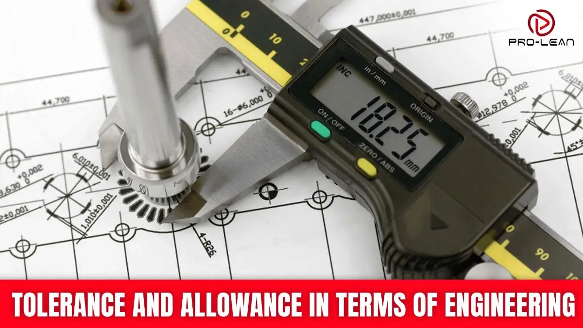 Digital caliper measuring on engineering drawing.