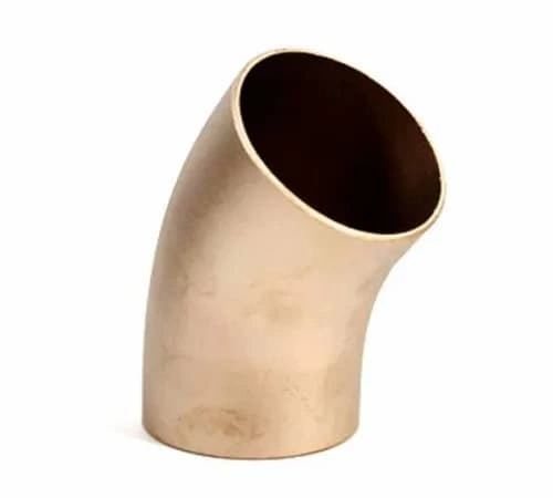 An image of a pipe nipple made with copper nickel