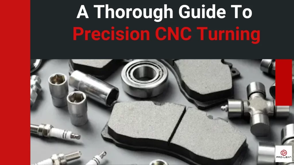 A collection of precision CNC-turned and other machined parts