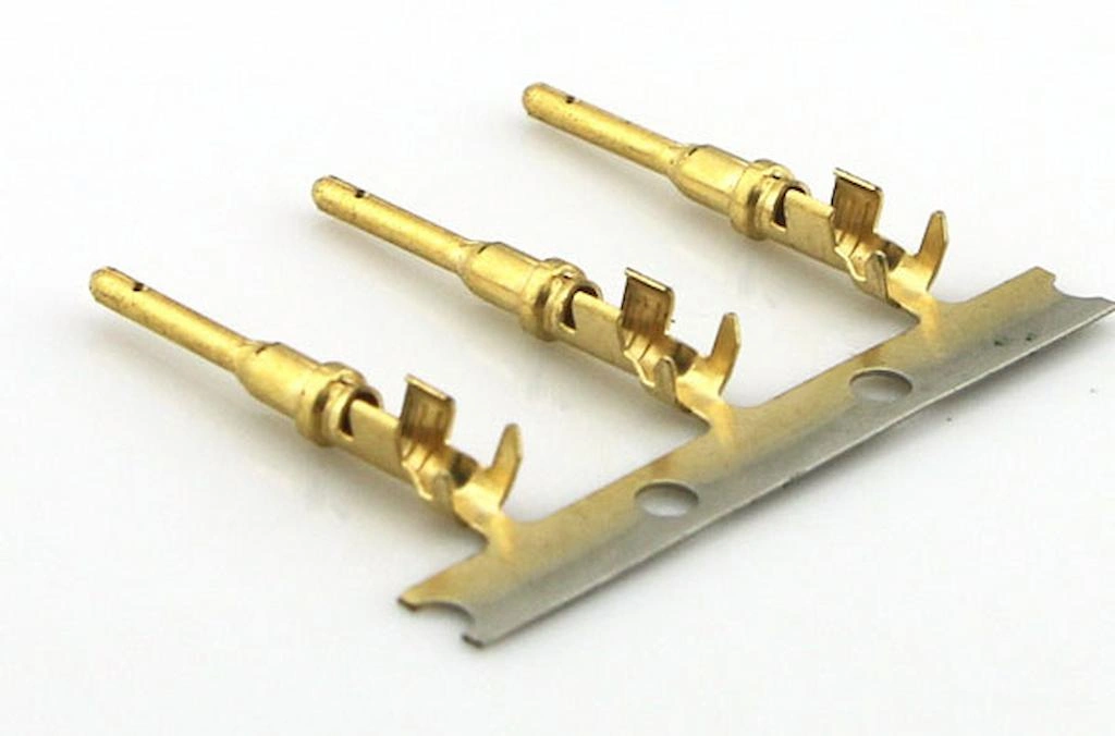 Custom automotive parts made from brass stamping 