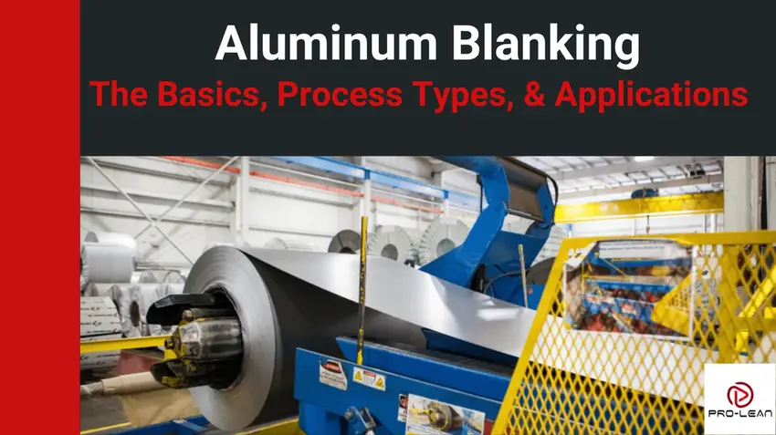 Aluminum coil feeding through industrial blanking machinery