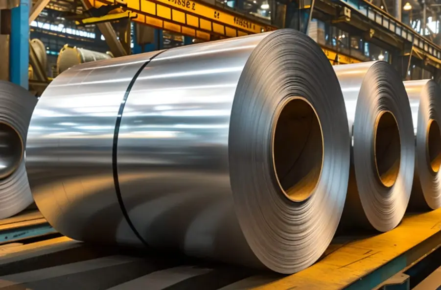 Steel coil rolls used as raw material for stamping