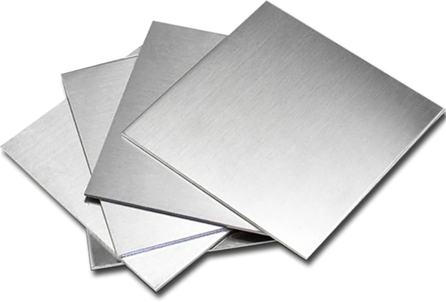 An image of flat titanium sheets 