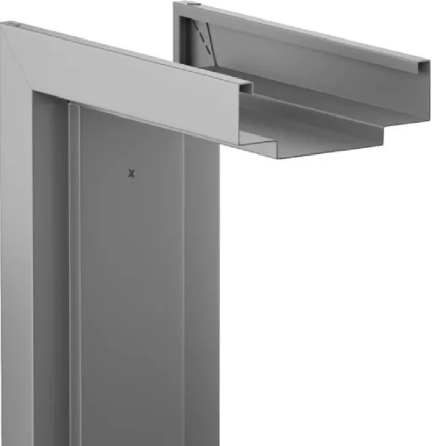 Steel door frame components produced by precision blanking