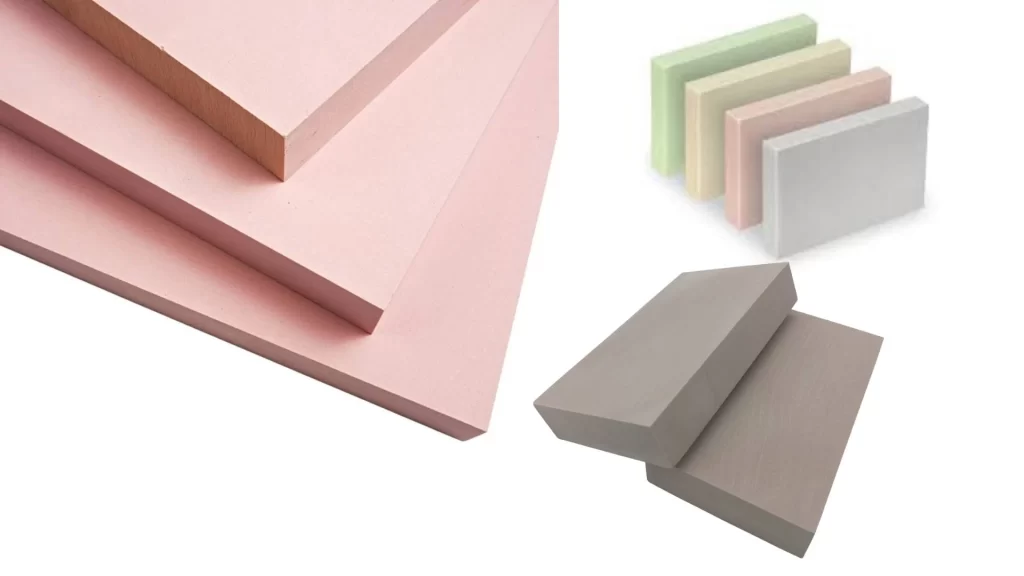 An image with different polyurethane machining blocks and sheets