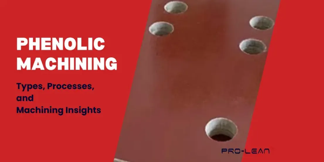 Phenolic machining article header with drilled phenolic sheet sample