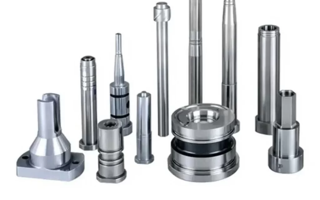 Alloy steel components, including shafts, bushings, and some other parts