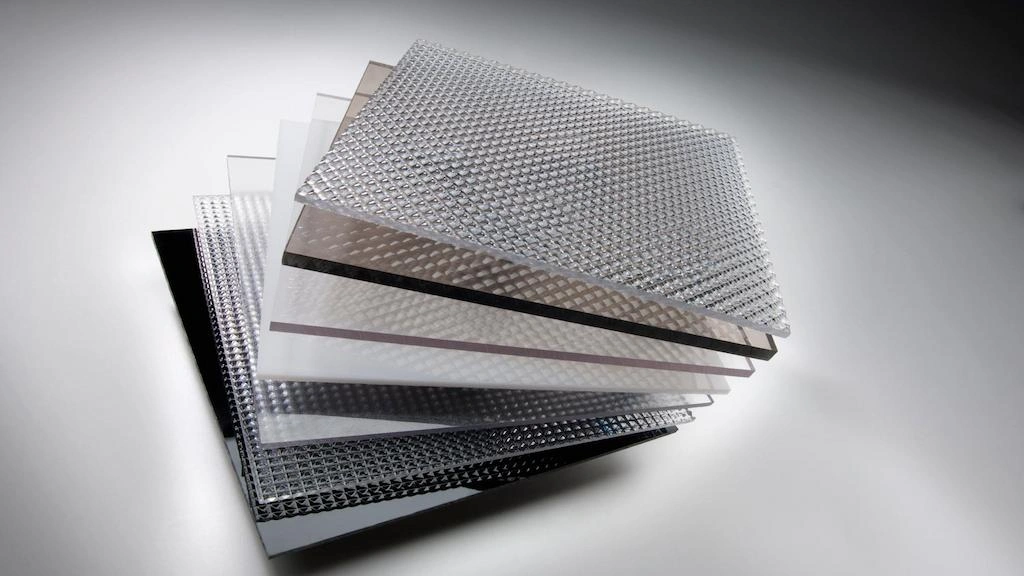 An illustration of aerospace-grade polycarbonate sheets