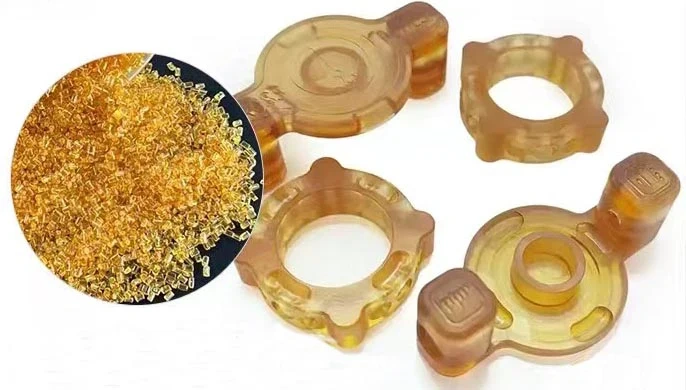 Different aircraft components made with PEI machining