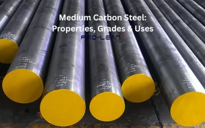 Medium-Carbon Steel: Composition, Properties, Grades & Uses
