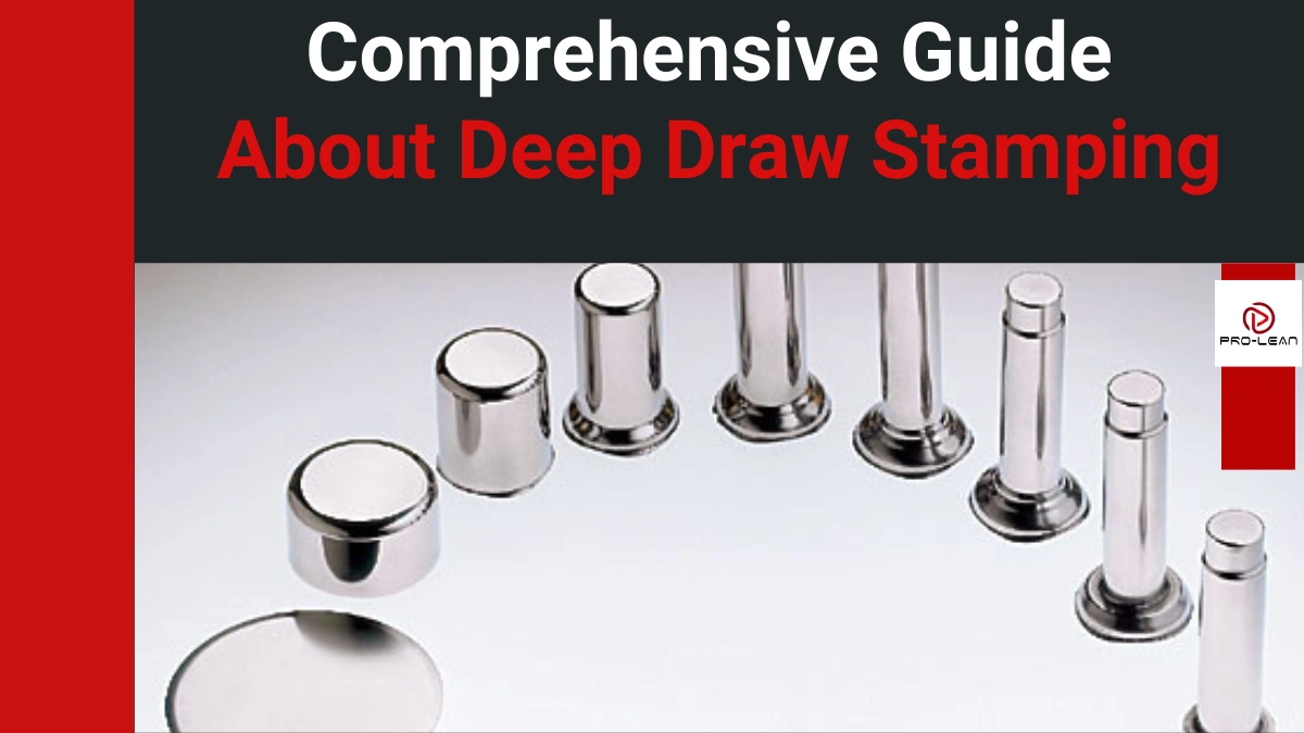 Various deep-drawn metal components showing different depths