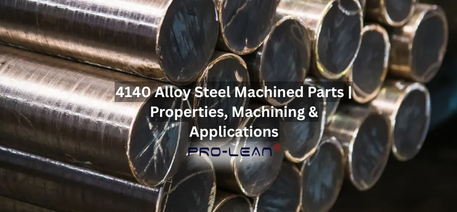 Close-up view of multiple polished 4140 alloy steel round bars stacked closely together