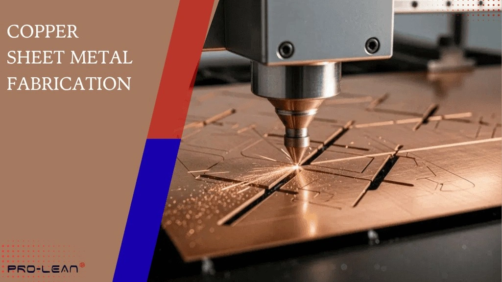 Blog’s feature image showing copper fabrication; title text on bottom right corner