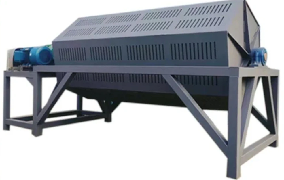 Industrial tumbler deburring machine for metal parts