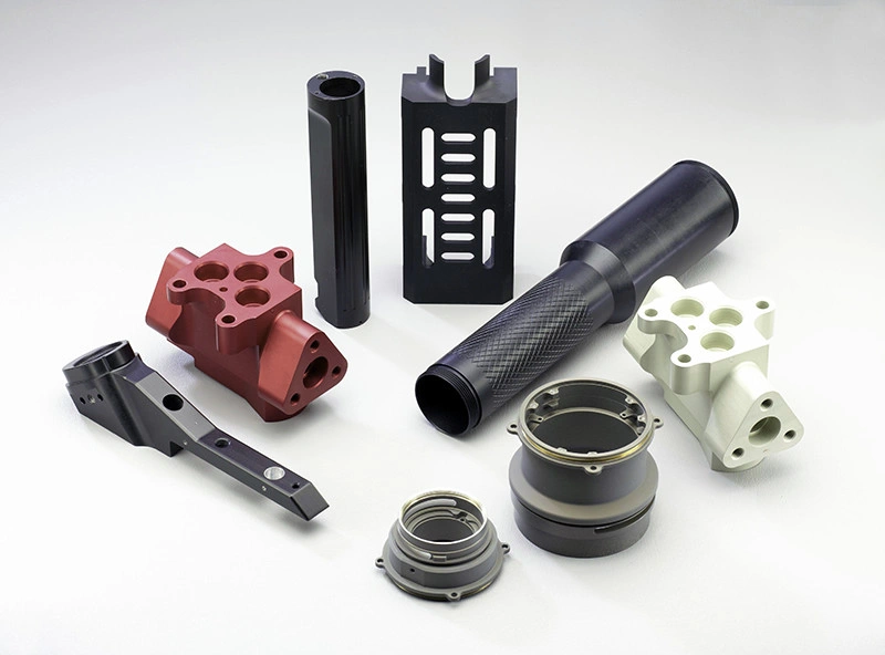 An image showing application examples of precision anodizing & plating